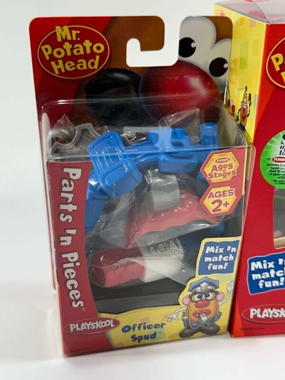 Vintage NIB Mr Potato Head Officer Spuds Playskool Parts n Pieces